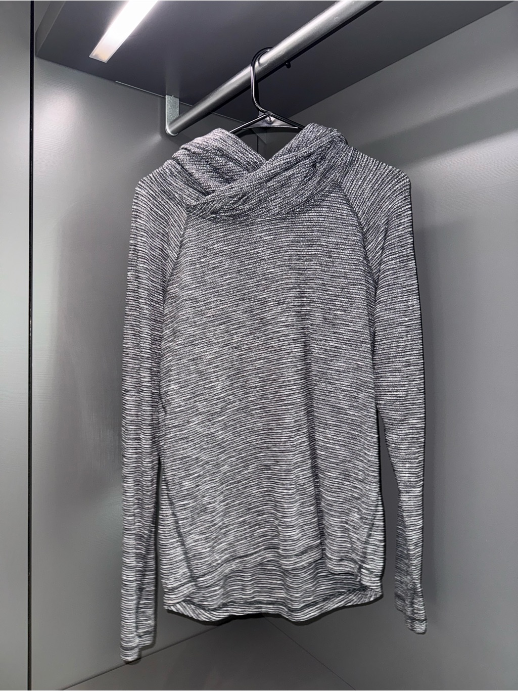 Lululemon Athletica Gray Cowl Neck Sweater